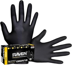 RAVEN Raven 66516 Raven Nitrile Small Powder-free Gloves (100 Gloves/Box)