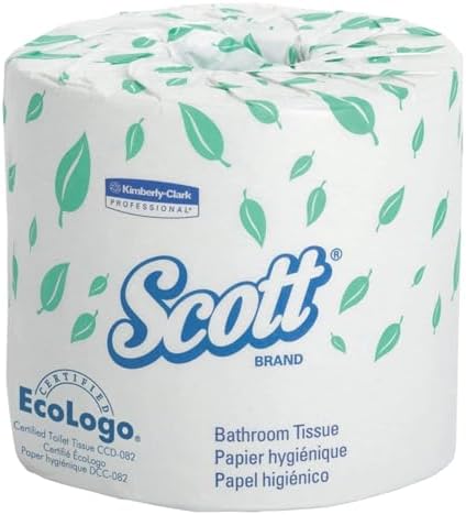 SCOTT Scott 05102 Standard Roll Toilet Paper (SRB) 1210 Sheets/Roll