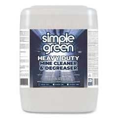 SIMPLE GREEN Simple Green 0100200109005 Mine Cleaner, Heavy Duty, 5 gal, Jug