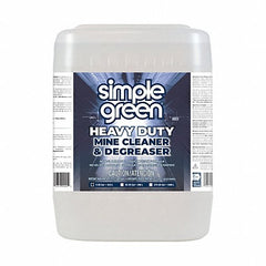 SIMPLE GREEN Simple Green 0100200109005 Mine Cleaner, Heavy Duty, 5 gal, Jug
