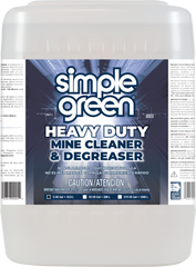 SIMPLE GREEN Simple Green 0100200109005 Mine Cleaner, Heavy Duty, 5 gal, Jug