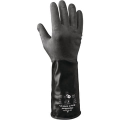 SHOWA Showa 875R-09 Chemical Resistant Gloves, Butyl, L, 1 PR