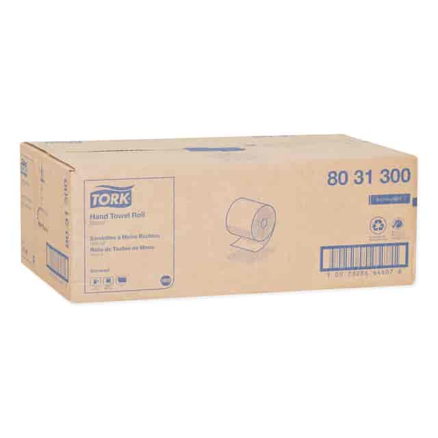 TORK Tork 8031300 Universal Paper Hand Towel Roll 800 ft H80 System