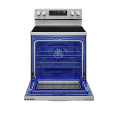 LG ELECTRONICS Lg Electronics LREL6323S 30 inches Elec. 6.3 cu ft. Range Fan Convection, Air Fry , EasyClean®& Smart, Freestanding