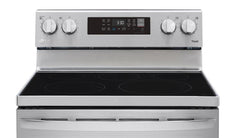 LG ELECTRONICS Lg Electronics LREL6323S 30 inches Elec. 6.3 cu ft. Range Fan Convection, Air Fry , EasyClean®& Smart, Freestanding