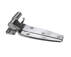 KASON Kason 11245000088 Door Hinge, Brushed Chrome, Flush
