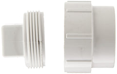 SPEARS Spears P105X-015 1-1/2 PVC DWV C/O Adapter Spgx Fpt W/Plug