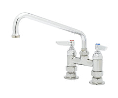 T&S BRASS T&S Brass B-0226 Faucet, 4 inches Deck, 10 inches Spout, Leadfree
