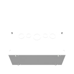 MILBANK Milbank 6612-GSC1 Screw Cover Wireway 6x12x6