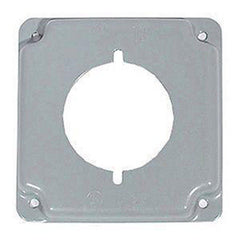 MULBERRY METAL PRODUCTS Mulberry Metal Products 11422 4 in. Steel 2.1 in. Diameter Range Dryer Receptacle Cover