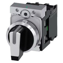SIEMENS Siemens 3SU11502BM601NA0 Selector Switch 3POS Momentary with Short Handle
