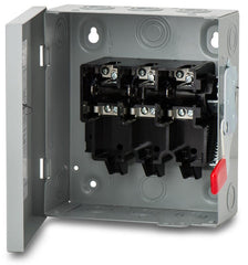 SIEMENS Siemens GNF321 240 VAC/250 VDC 30 Amp 3-Pole NEMA 1 General Duty Non-Fusible Safety Switch