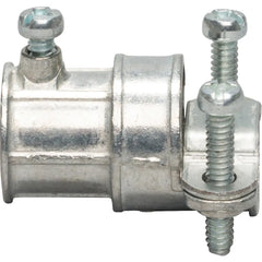 TOPAZ Topaz 181 1/2 inches Combination Coupling, Set Screw to Clamp, EMT to Flex, Zinc Die Cast