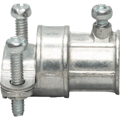 TOPAZ Topaz 181 1/2 inches Combination Coupling, Set Screw to Clamp, EMT to Flex, Zinc Die Cast