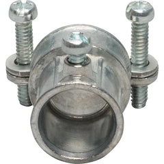 TOPAZ Topaz 181 1/2 inches Combination Coupling, Set Screw to Clamp, EMT to Flex, Zinc Die Cast