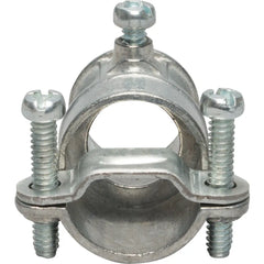 TOPAZ Topaz 181 1/2 inches Combination Coupling, Set Screw to Clamp, EMT to Flex, Zinc Die Cast