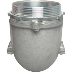 TOPAZ Topaz 108 3 inches BX-Flex Connector, 90°, Squeeze Type, Zinc