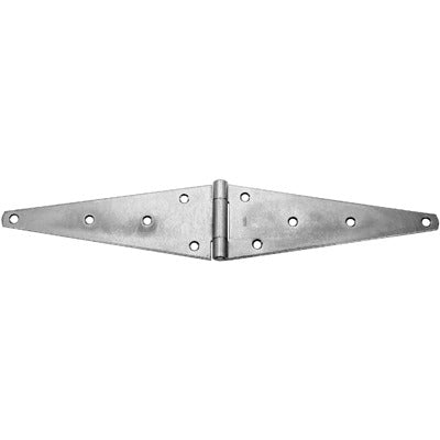 NATIONAL HARDWARE National Mfg N127-910 Heavy Duty Strap Hinge 12in Zinc 5-pack