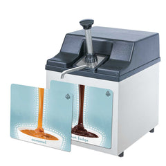 SERVER Server 85070 Foodservice Advantage Warm Hot Fudge and Caramel Dispenser 96 Oz Pouch