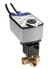 JOHNSON CONTROLS Johnson Controls VG1845BLH943BGA Ball Valve Assembly, 3 Way, 3/4 in.