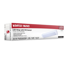 SATCO Satco 65/1214 2ft LED Ceiling Wrap, 20W, 1650 Lumens, Selectable CCT, Motion Sensor, 120-277V