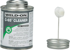 WELD-ON Weld-On 107650041 1/2 Pint IPS Pipe Cleaner with Applicator Cap