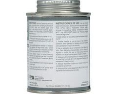 WELD-ON Weld-On 107650041 1/2 Pint IPS Pipe Cleaner with Applicator Cap