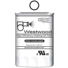 WESTWOOD PRODUCTS Westwood Products F100-10 Replacement Spin On Element w/ "O" Ring 10 Micron