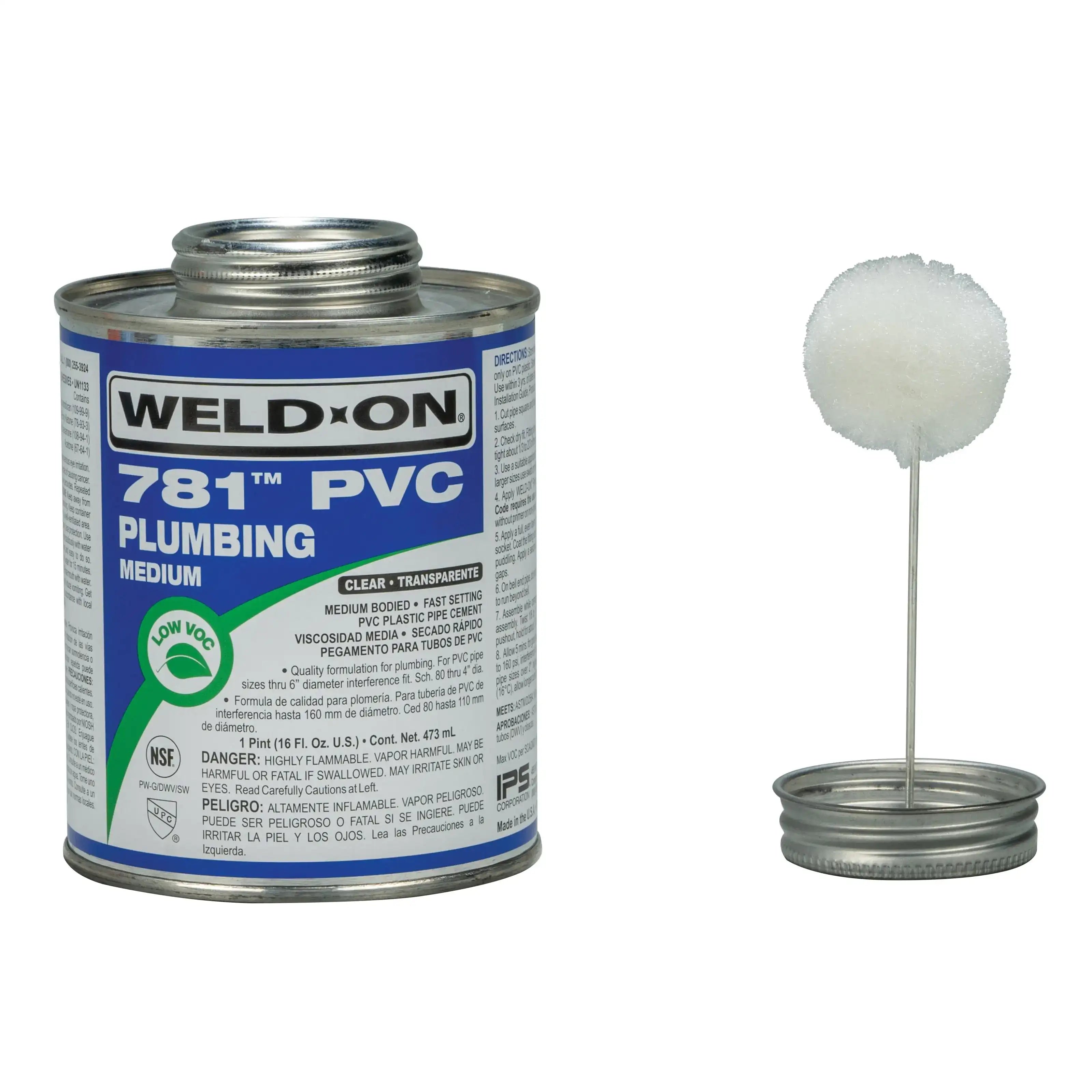 WELD-ON Weld-On 14007 Solvent Cement 1 Pint