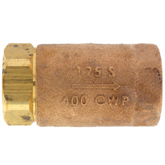 APOLLO VALVES Apollo Valves 6150401 3/4 inches FNPT Soft Seat Bronze Spring Check Valve w/EPDM Seat
