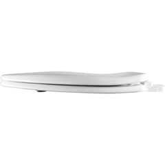 BEMIS Bemis 164SLOW-000 Alesio Elongated Enameled Wood Slow-Close Adjustable Toilet Seat