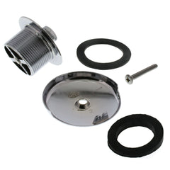 JONES STEPHENS Jones Stephens B07040 Bath Waste T-Waste Half Kit CP Friction Lift Drain (PVC)