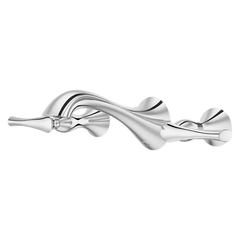 PFISTER Pfister LG49-RH4BG Rhen Wallmount Widespread Lavatory Faucet 1.2 GPM