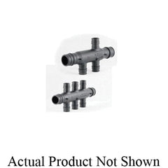 UPONOR Uponor Q2337557 ProPEX 3/4 x 3/4 x 1/2 Plastic Flow-Through Opposing-Port Multi-Port Tee