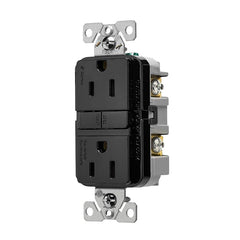 EATON Eaton TRGF15BK Slim GFCI Receptacle 15A 125V