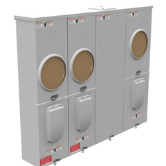 Milbank U6123-X-BL 4 Terminal Ringless 3-Position Meter Socket
