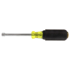 KLEIN TOOLS Klein Tools 630-1/4M Nut Driver 1/4-inch Magnetic Tip 3-inch Shaft