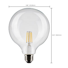 SATCO-NUVO Satco-Nuvo S21252 6G40/CL/LED/E26/927/12 6 Watt