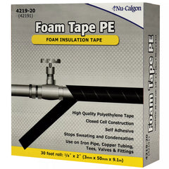 NU-CALGON Nu-Calgon 4219-20 Insulation Foam Tape 30 ft x 2 in x 1/8 in