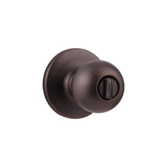 KWIKSET Kwikset 300P-11P Polo Knob Privacy Lock Venetian Bronze