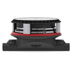 SCHIER Schier 8064-300-01 SV24 Sewer Viewer with 4 inch and 6 inch Plain Inlet/Outlet and Temporary Cover