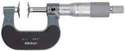 MITUTOYO Mitutoyo 123-128 Disc Micrometer 3 to 4 Inch