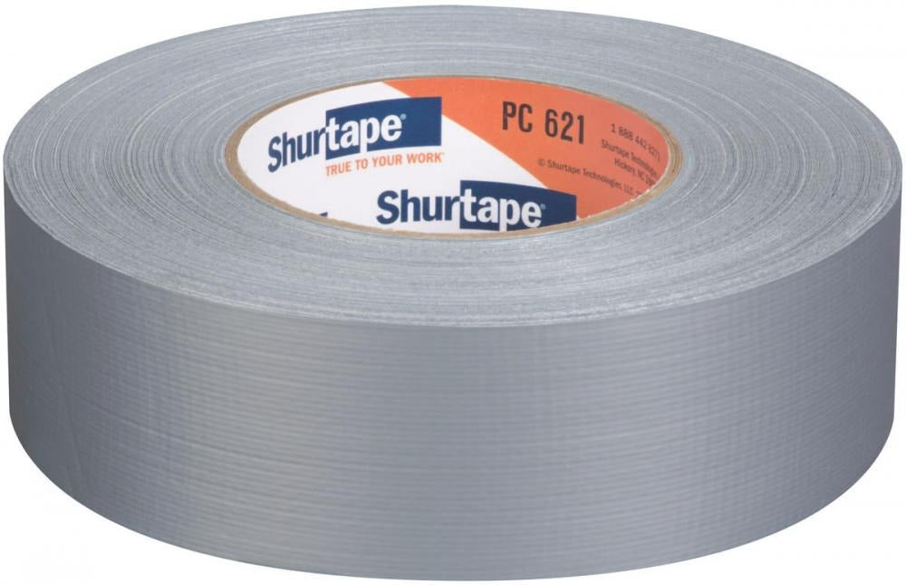 SHURTAPE Shurtape 105699 Duct Tape Heavy-Duty 2 inches x 60 Yard (PC 621)