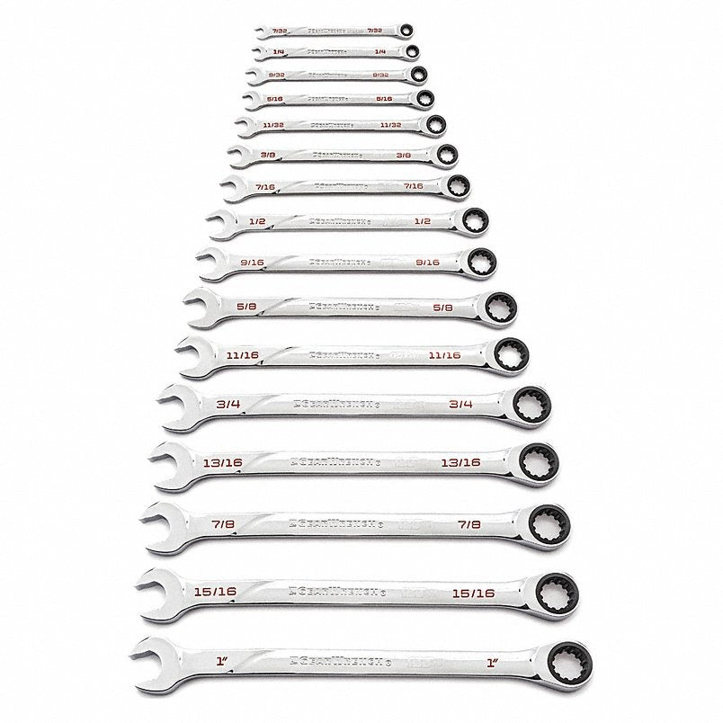 GEARWRENCH Gearwrench 86451 Ratcheting Wrench Set 16 Pc Sae