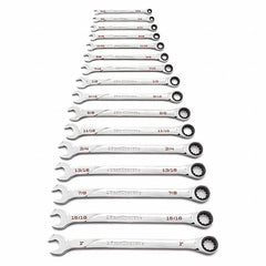 GEARWRENCH Gearwrench 86451 Ratcheting Wrench Set 16 Pc Sae