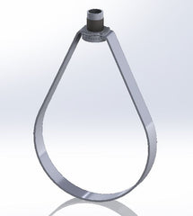 HANGERS HANGERS 310NF0400 4-Inch Pre-Galvanized Swivel Ring Hanger