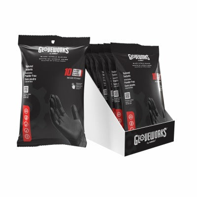 AMMEX Ammex Corporation GPNB10PK14 Nitrile Gloves 10 Pack