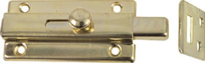NATIONAL HARDWARE National Mfg N152-850 Brass Slide Bolt 3 Inches