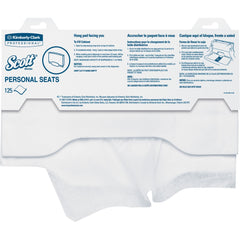 KIMBERLY-CLARK Kimberly-Clark KCC07410 Toilet Seat Covers 15 x 17 inches 125 per Pack