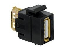 LEGRAND Legrand wp1220-bk Usb 2.0 Keystone Coupler Insert